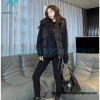 Gucci - 22FW Dark Double G Jacquard Canvas Hooded Down Vest