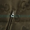 Gucci - 22FW Dark Double G Jacquard Canvas Hooded Down Vest