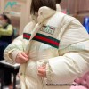 Gucci - 22ss Red And Green Ribbon Down Jacket