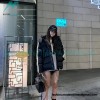 Gucci - 20FW Reflective G Jacquard Stripe Down Jacket