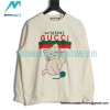 Gucci - Cat With Logo Printed Pullover Hoodie