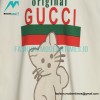 Gucci - Cat With Logo Printed Pullover Hoodie