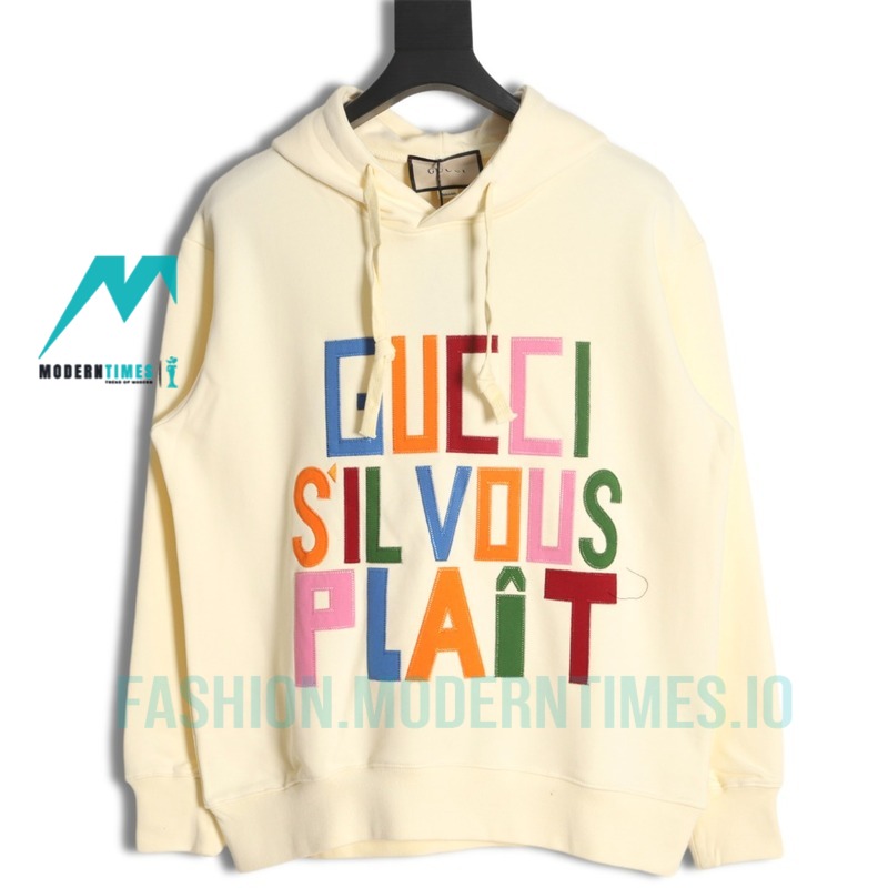Gucci - Yellow And Pink Lightning Hoodie
