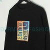 Givenchy - 22SS Josh Smith Hand-painted Sun Crewneck Hoodie