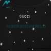 Gucci - 23FW Sequined Beaded Letter Round Neck Hoodie