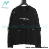  Givenchy - Broke Letter Latch And Cut The Crewneck Hoodie