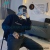  Givenchy - Broke Letter Latch And Cut The Crewneck Hoodie
