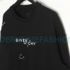  Givenchy - Broke Letter Latch And Cut The Crewneck Hoodie
