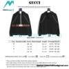 Gucci - Red Green Webbing Half-zip Long-sleeved Hoodie