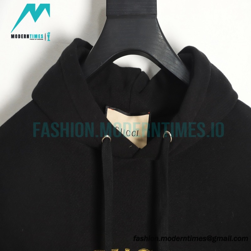 Gucci - Classic Square Logo Printed Hoodie