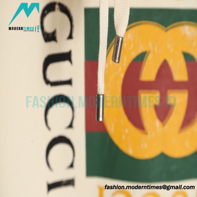 Gucci - Classic Square Logo Printed Hoodie