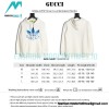 Gucci - Adidas 22FW Clover Co-embroidered Hoodie