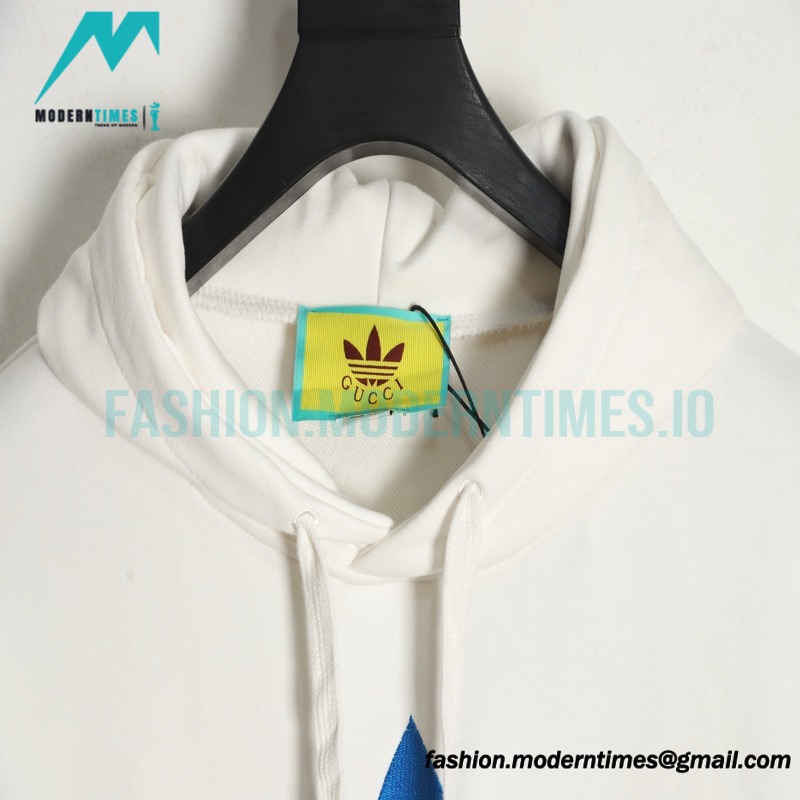 Gucci - Adidas 22FW Clover Co-embroidered Hoodie
