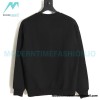 Gucci - Embroidered Logo Crew Neck Hoodie