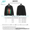 Gucci - Embroidered Logo Crew Neck Hoodie