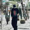Gucci - Embroidered Logo Crew Neck Hoodie