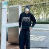 Balenciaga - Gucci Co-brand Embroidered Logo Crew Neck Hoodie