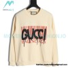 Balenciaga - Gucci Co-brand Logo Foam Printed Round Neck Hoodie