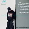 Balenciaga - Gucci Co-brand Logo Foam Printed Round Neck Hoodie