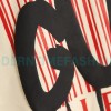 Balenciaga - Gucci Co-brand Logo Foam Printed Round Neck Hoodie