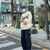 Balenciaga - Gucci Co-brand Graffiti Printed Round Neck Hoodie