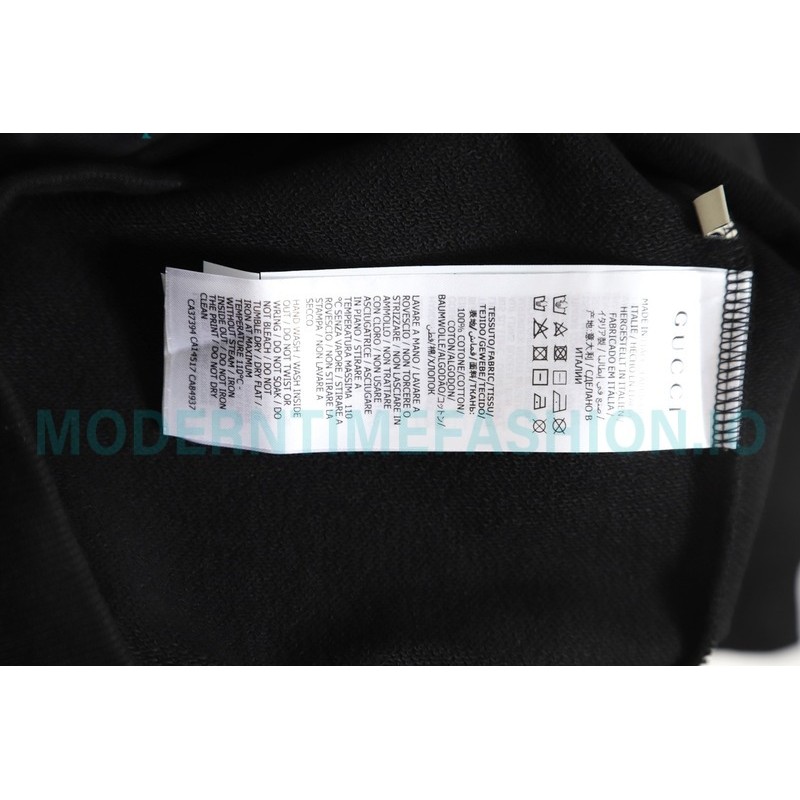 Balenciaga - Gucci Co-brand Graffiti Printed Round Neck Hoodie