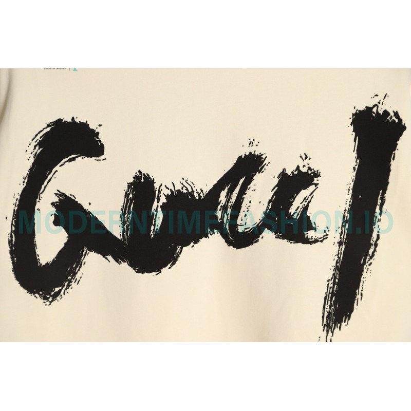 Balenciaga - Gucci Co-brand Graffiti Printed Round Neck Hoodie