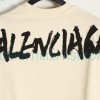 Balenciaga - Gucci Co-brand Graffiti Printed Round Neck Hoodie
