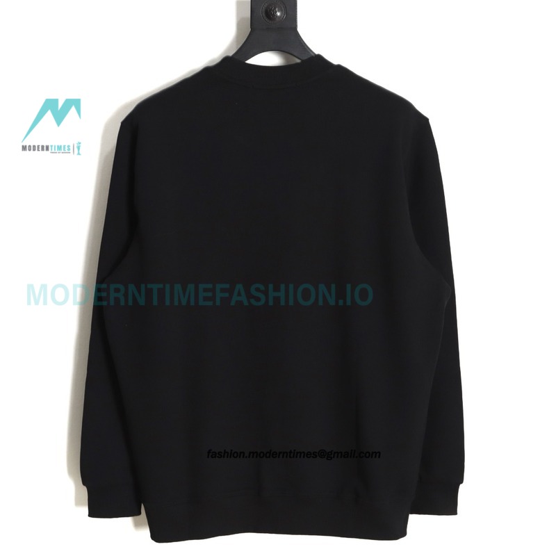 Gucci - 19FW Lightning Logo Printed Crew Neck Hoodie