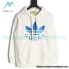 Gucci - Adidas 22FW Clover Co-brand Embroidered Hoodie