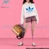 Gucci - Adidas 22FW Clover Co-brand Embroidered Hoodie