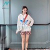 Gucci - Adidas 22FW Clover Co-brand Embroidered Hoodie