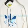 Gucci - Adidas 22FW Clover Co-brand Embroidered Hoodie