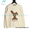 Gucci - Presbytery Bunny Applique Embroidered Crew Neck Hoodie