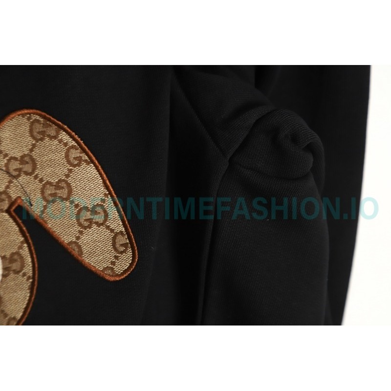Gucci - Presbytery Bunny Applique Embroidered Crew Neck Hoodie