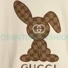 Gucci - Presbytery Bunny Applique Embroidered Crew Neck Hoodie