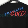 Gucci - Balenciaga Co-brand Embroidered Crewneck Hoodie On The Back