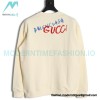 Gucci - Balenciaga Co-brand Embroidered Crewneck Hoodie On The Back