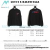 Gucci - Balenciaga Co-brand Embroidered Crewneck Hoodie On The Back