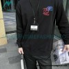 Gucci - Balenciaga Co-brand Embroidered Crewneck Hoodie On The Back