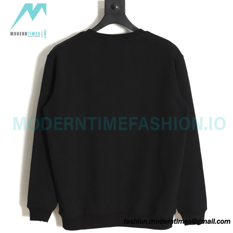 Gucci - Balenciaga Hand Painted Crew-neck Hoodie