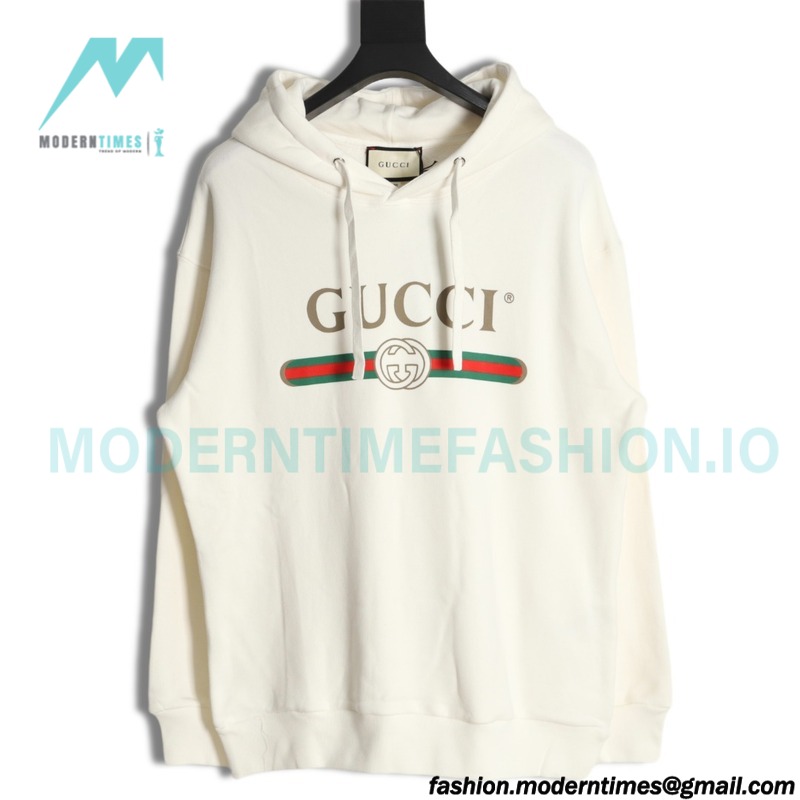 Gucci - 22Fw Classic Belt Print Hoodie