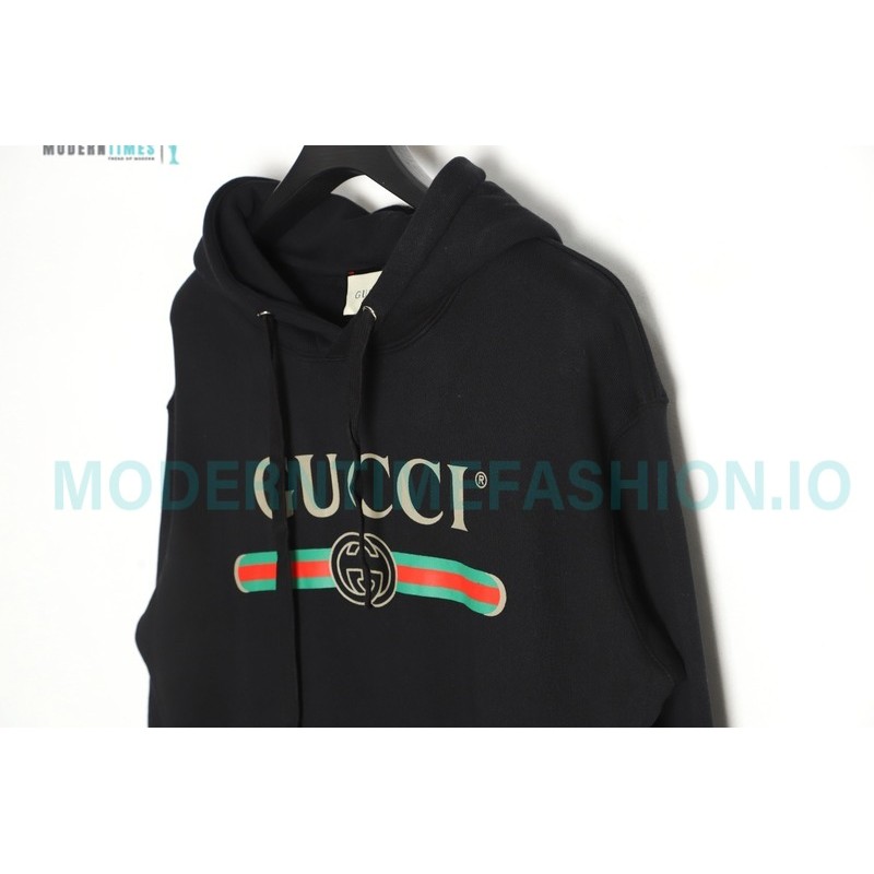 Gucci - 22Fw Classic Belt Print Hoodie