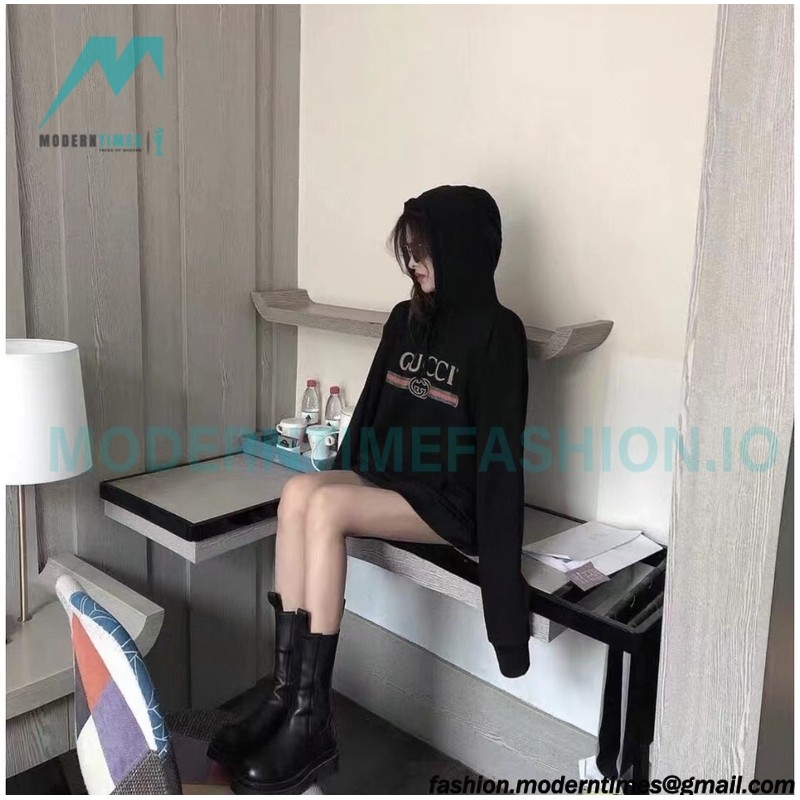 Gucci - 22Fw Classic Belt Print Hoodie