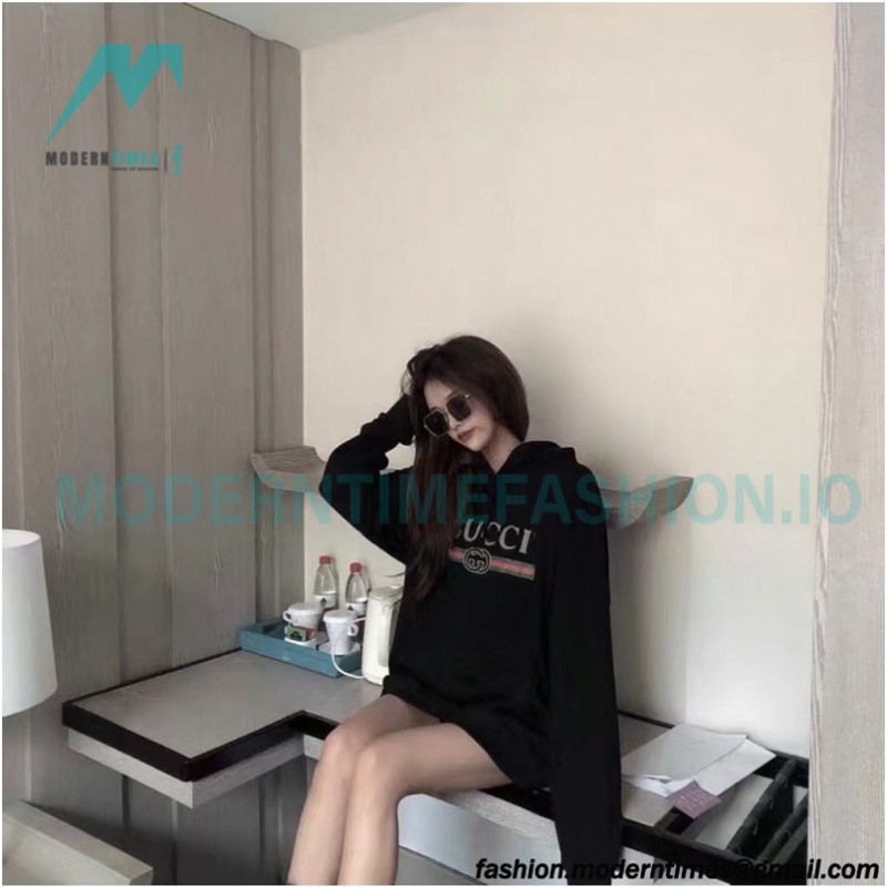 Gucci - 22Fw Classic Belt Print Hoodie