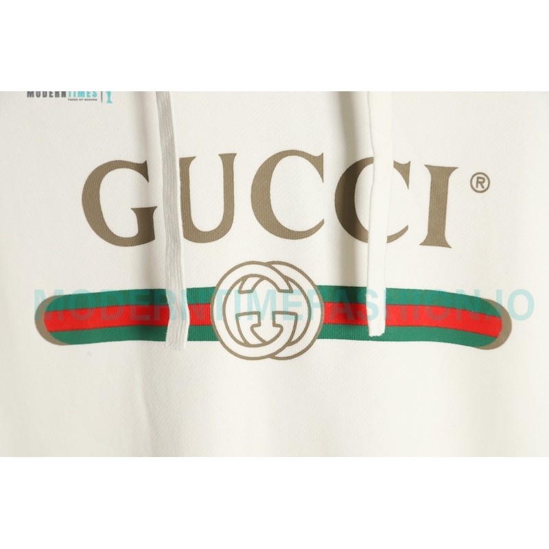 Gucci - 22Fw Classic Belt Print Hoodie
