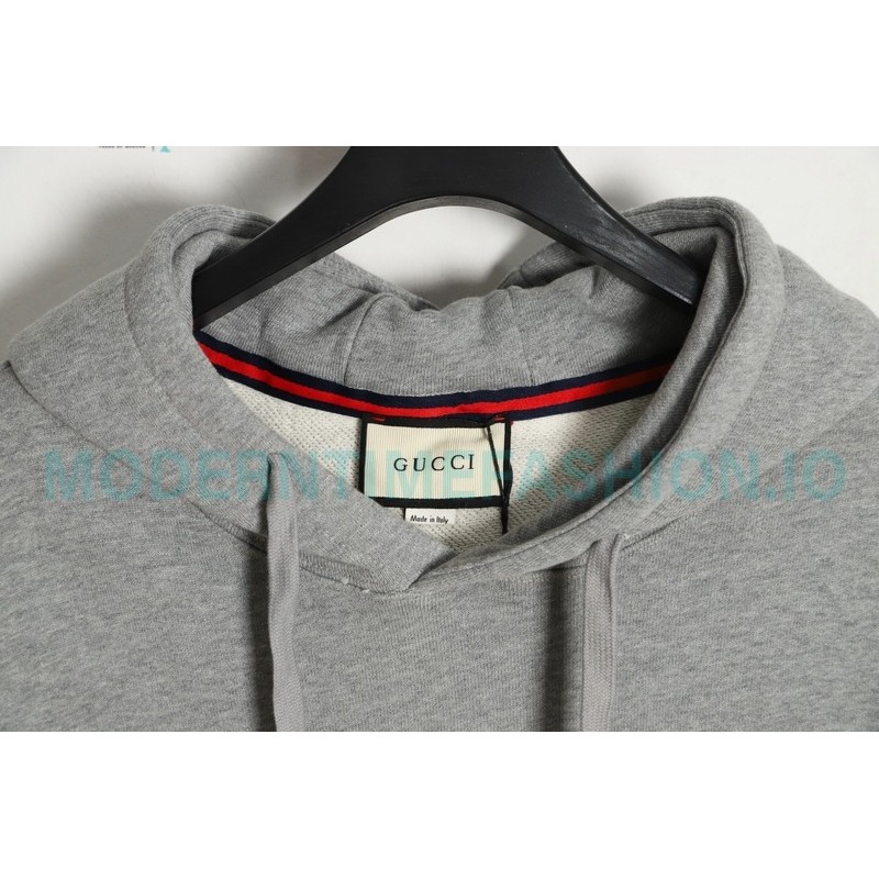 Gucci - 23FW Double G Embroidered Logo Hoodie