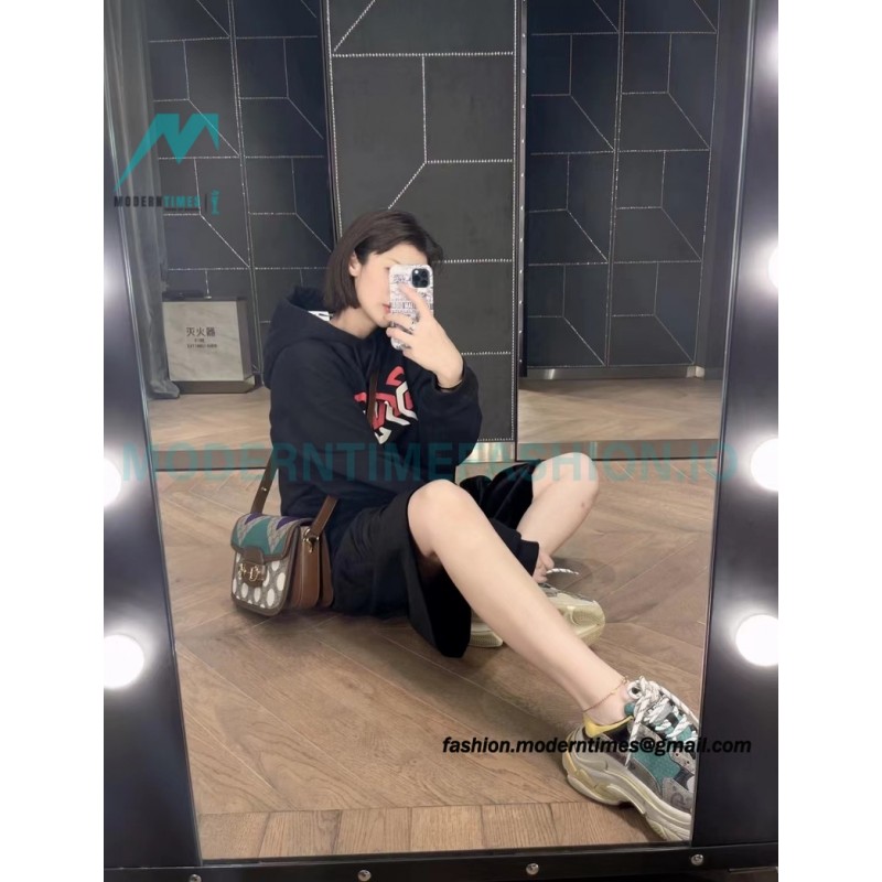 Gucci - 22Fw Mirror Letter Print Hoodie