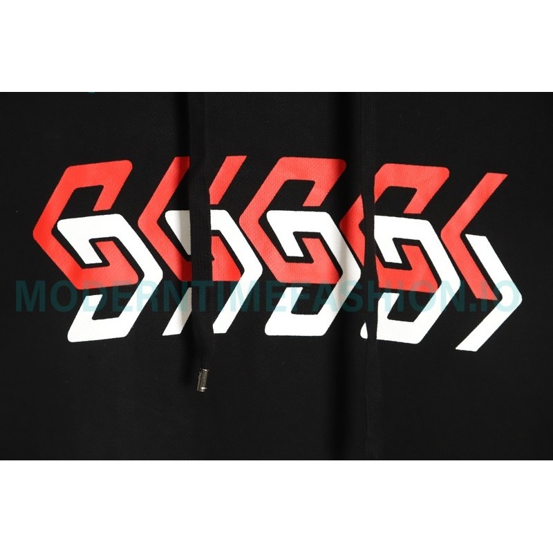 Gucci - 22Fw Mirror Letter Print Hoodie