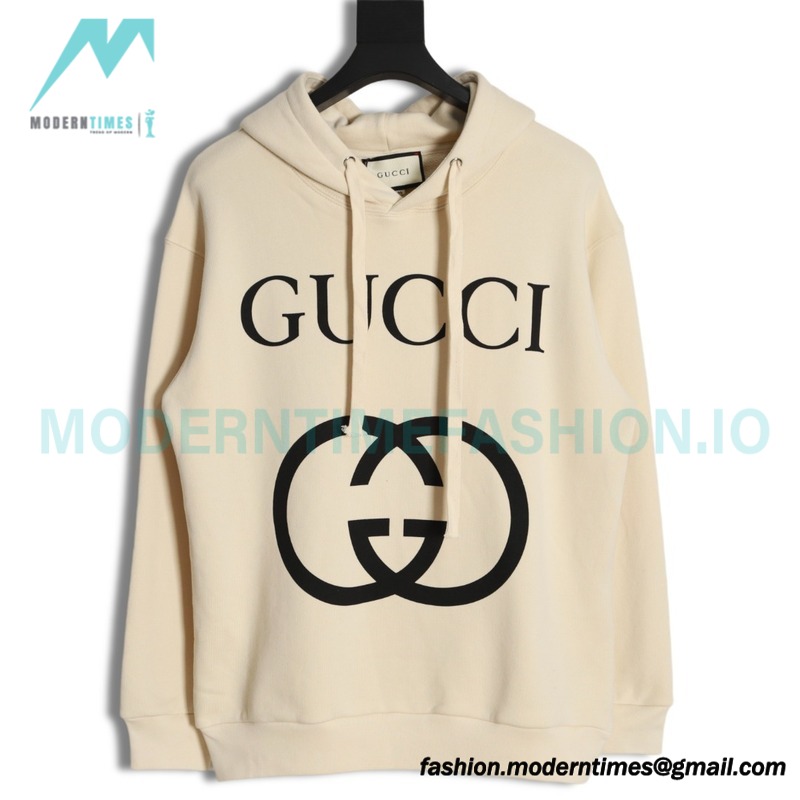 Gucci - 22Fw Double-G Interlocking Printed Hoodie